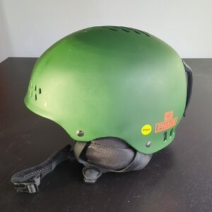 Green POC Ski Helmet